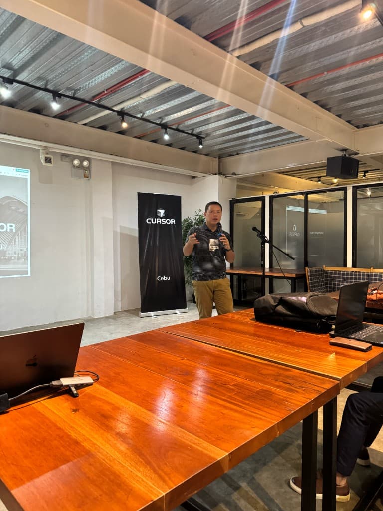 Code presentation with attentive audience